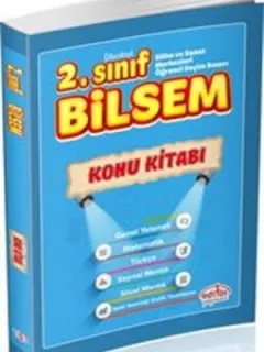 2. Sınıf Bilsem Konu Kitabı