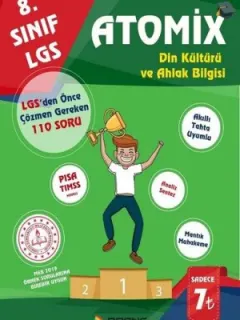 2019 8.Sınıf LGS Atomix Din Kültürü ve Ahlak Bilgisi 110 Deneme Sorusu