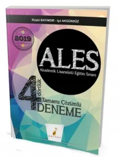 2019 ALES Dört Dörtlük 4 Deneme Sınavı Tamamı Çözümlü