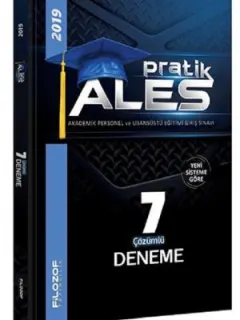 2019 ALES Pratik Çözümlü 7 Deneme