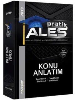 2019 ALES Pratik Konu Anlatım