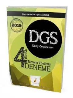 2019 DGS Dört Dörtlük 4 Deneme