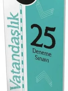 2019 KPSS Genel Yetenek Genel Kültür Vatandaşlık 25 Deneme Sınavı