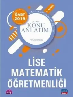 2019 ÖABT Lise Matematik Öğretmenliği-Detaylı Konu Anlatımı