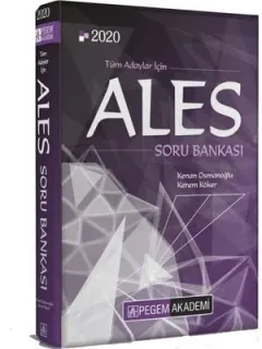 2020 ALES Tüm Adaylar İçin Soru Bankası