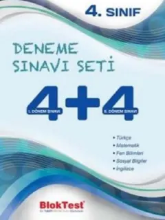 4.Sınıf Deneme Sınav Seti 4+4