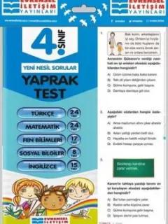 4.Sınıf Tüm Dersler Yaprak Test