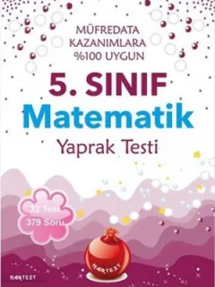 5. Sınıf Matematik Yaprak Testi