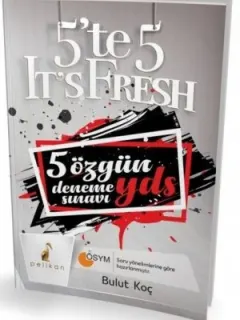 5'te 5 It's Fresh-5 Özgün YDS Deneme Sınavı