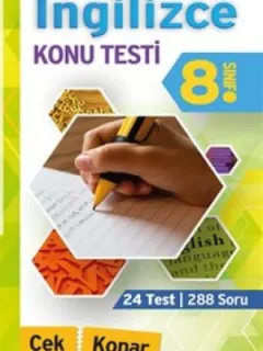 8. Sınıf İngilizce Konu Testi