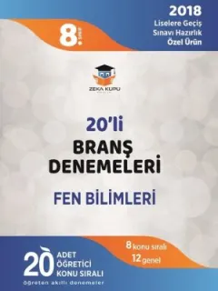 8.Sınıf LGS Fen Bilimleri 20'li Branş Denemeleri