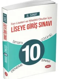 8.Sınıf Liselere Giriş Sınavı 10 De