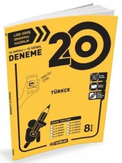 8.Sınıf Türkçe 20 Deneme