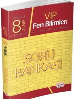 8.Sınıf VIP Fen Bilimleri Soru Bankası