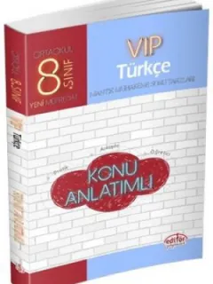 8.Sınıf VIP Türkçe Konu Anlatımı