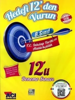 Açı 8.Sınıf LGS T. C. İnkılap Tarihi ve Atatürkçülük 12'li Deneme Sınavı