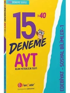 AYT Edebiyat-Sosyal Bilimler 1 15x40 Deneme