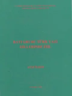 Batı Grubu Türk Yazı Dillerinde Fiil