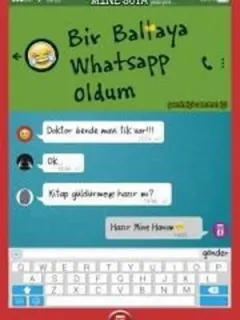 Bir Baltaya Whatsapp Oldum