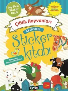 Çiftlik Hayvanları-Sticker Kitabı
