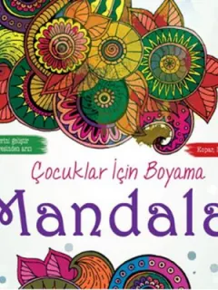 Çocuklar İçin Boyama - Mandala
