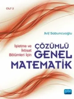 Çözümlü Genel Matematik Cilt 2