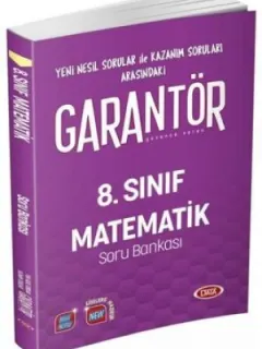 Data 8.Sınıf Garantör Matematik Soru Bankası