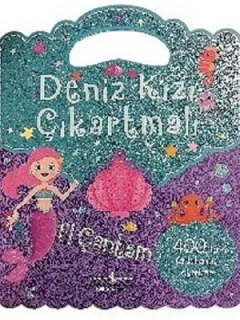 Deniz Kızı Çıkartmalı El Çantam