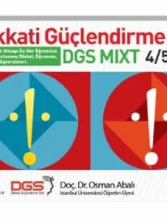 Dikkati Güçlendirme Seti Mixt 4 - 5 Yaş