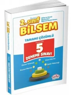 Editör 2.Sınıf Bilsem Çözümlü 5 Deneme Sınavı