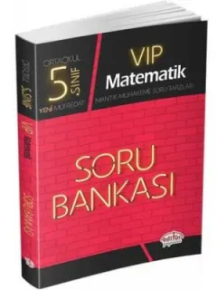Editör 5.Sınıf VIP Matematik Soru Bankası
