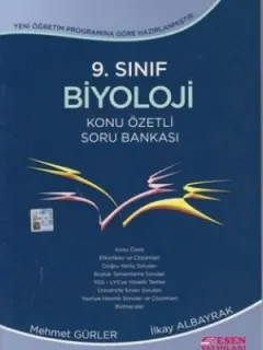 Esen 9. Sınıf Biyoloji Konu Özetli Soru Bankası