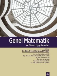 Genel Matematik ve Finans Uygulamaları