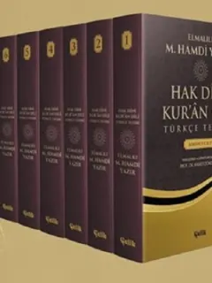 Hak Dini Kur'an Dili Türkçe Tefsiri-10 Kitap Takım