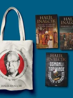 Halil İnalcık Seti-3 Kitap Takım-Bez Çanta Hediyeli