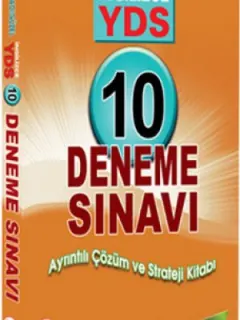 İngilizce YDS 10 Çözümlü Deneme