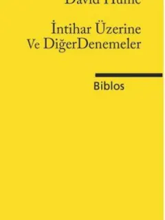 İntihar Üzerine ve Diğer Denemeler