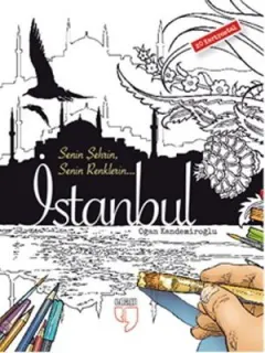 İstanbul Kartpostal Boyama - 20 Adet Kartpostal