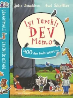 İyi Yürekli Dev Memo-Çıkartmalı Etkinlik Kitabı