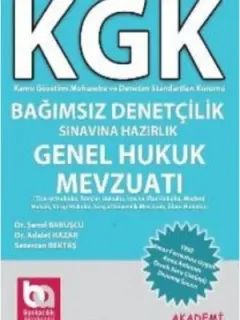 KGK Bağımsız Denetçilik Sınavına Hazırlık Genel Hukuk Mevzuatı