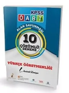 KPSS ÖABT Türkçe Öğretmenliği 10 Çözümlü Deneme