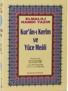 Kur'an-ı Kerim ve Yüce Meali (Cami Boy - Hafız Osman Hattı)