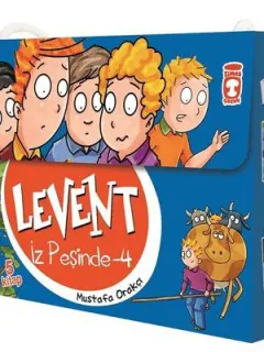 Levent İz Peşinde 4 Seti-5 Kitap Takım