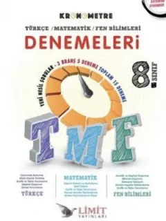 Limit 8.Sınıf LGS Kronometre 5'li Deneme Sınavı