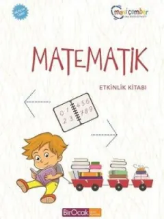 Matematik Etkinlik Kitabı-48 Ay ve Üzeri Mavi Çember Okul Öncesi Eğitim Seti