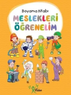 Meslekleri Öğrenelim Boyama Kitabı