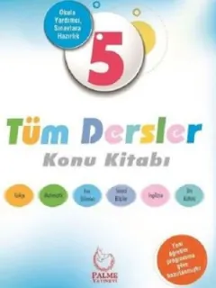 Palme 5.Sınıf Tüm Dersler Konu Kitabı  2018-2019