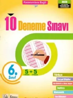 Palme 6.Sınıf 10 ' lu Deneme Sınavı  2019