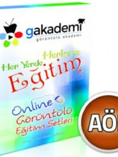 Pratik AÖF Hukukun Temel Kavramları Online Görüntülü Eğitim Seti