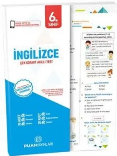 Puan 6.Sınıf İngilizce Akıllı Test